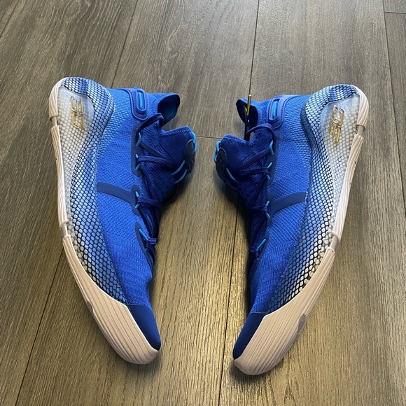 Under Armour Steph Curry Triple Blue Basketball Men New 3022893-408